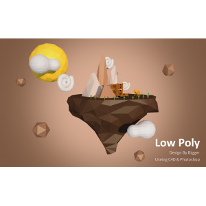 low poly 以梦为马