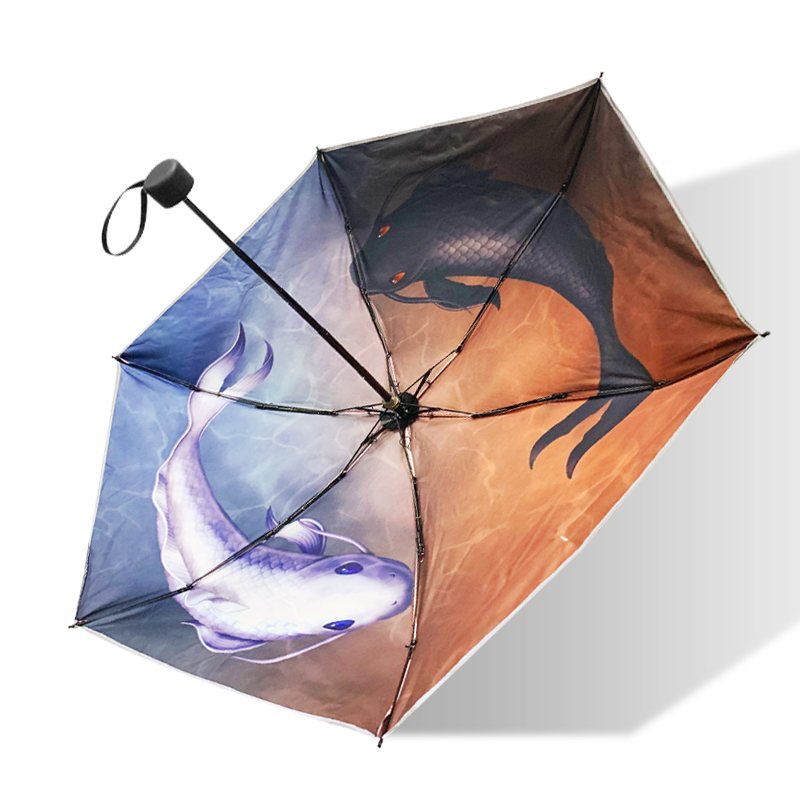 DIY定制小黑傘創意個性設計