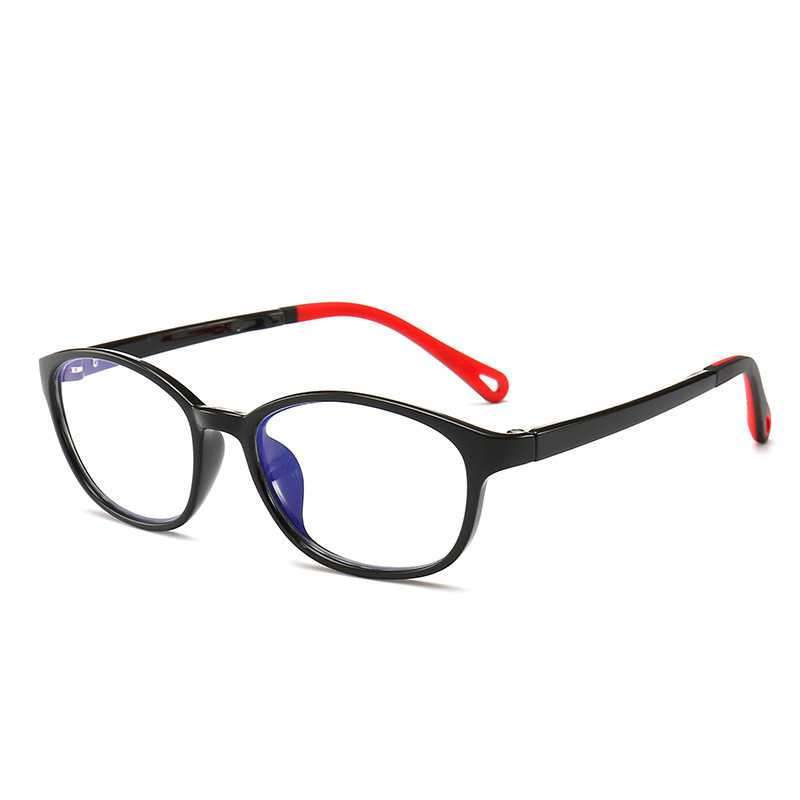 【酷定吧】网课专用时尚硅胶青少儿童防蓝光眼镜(含镜片) T042