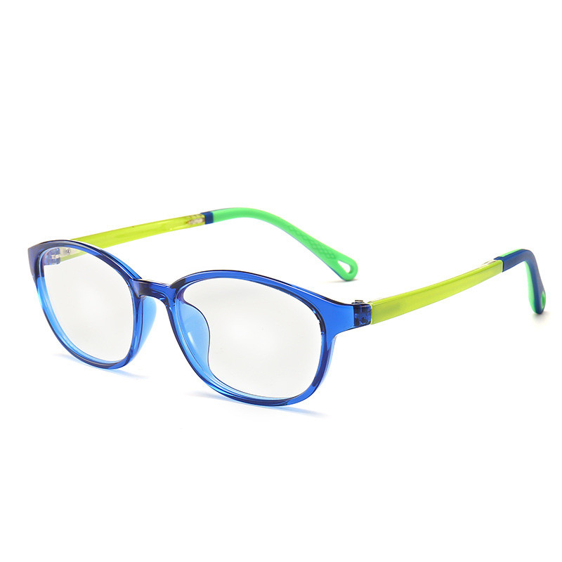 【酷定吧】网课专用时尚硅胶青少儿童防蓝光眼镜(含镜片) T042