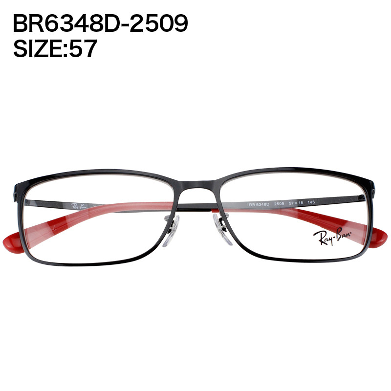 【酷定吧】Rayban雷朋金属潮流男女商务全框近视眼镜定制RB6348D（送黛玛诗超发水膜防蓝光镜片）
