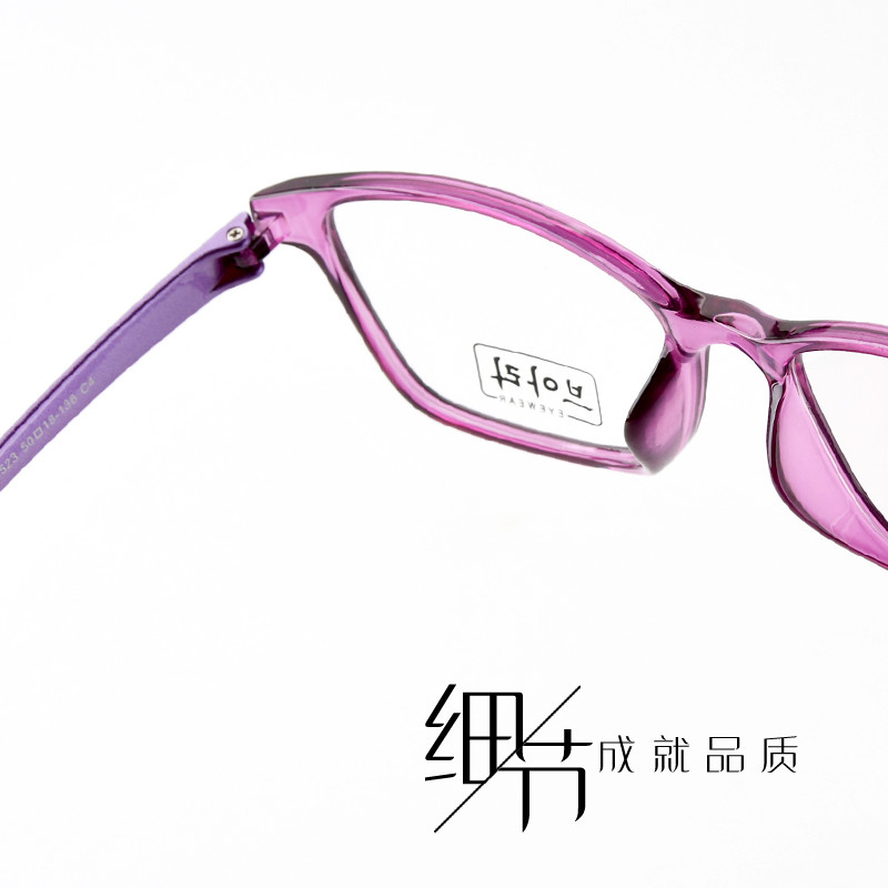 0210 韩版休闲风TR+塑钢近视眼镜定制（含黛玛诗防蓝光超发水膜镜片）